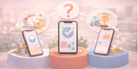 Flutter開発会社の比較ポイントをイメージした画像