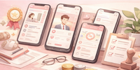 Flutter開発会社選びと実績をイメージした画像